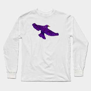 Blackbird in flight Long Sleeve T-Shirt